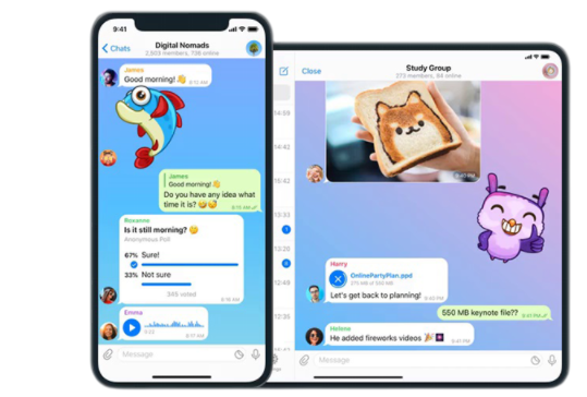纸飞机 (telegeram)下载官网应用界面展示